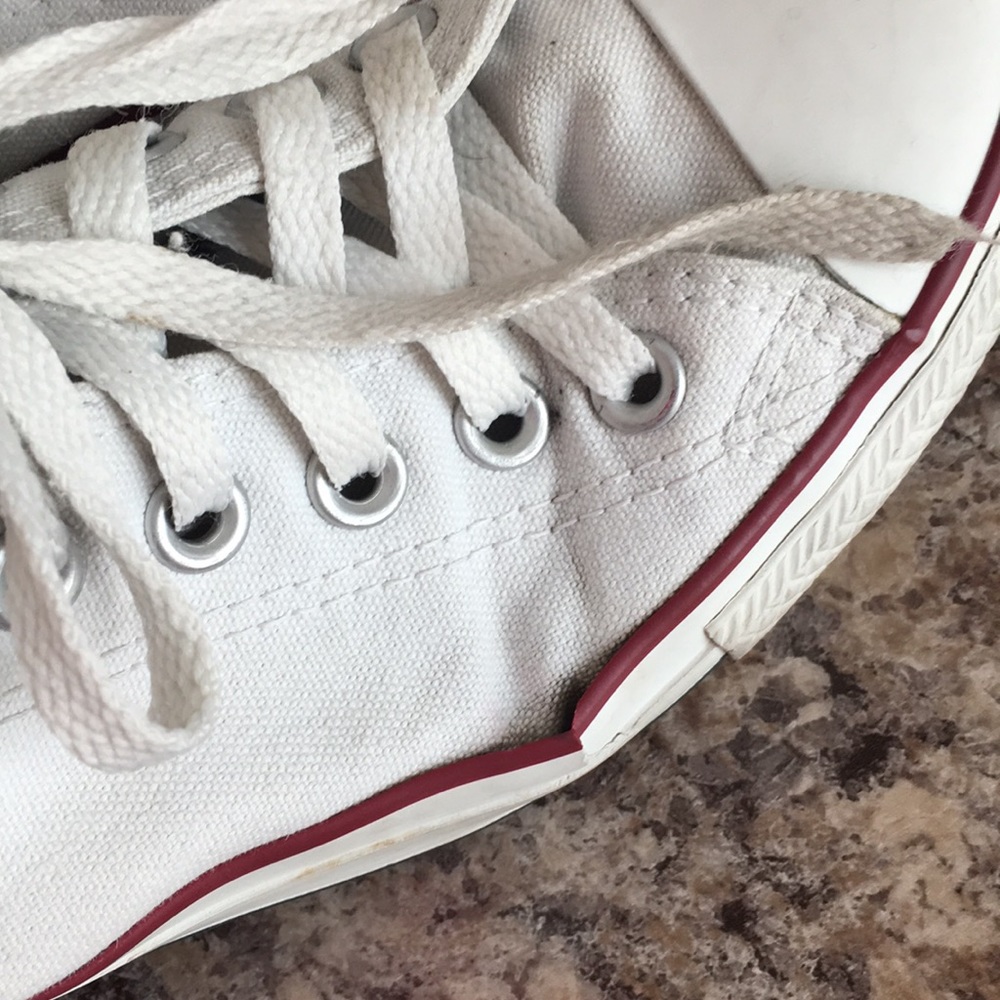 White Converse - Picture 6 of 10